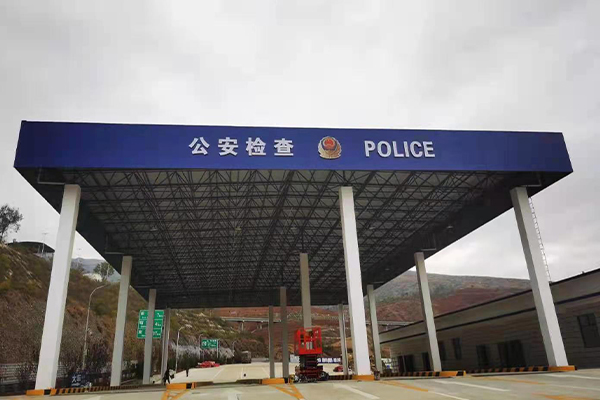 东丽网架结构屋顶